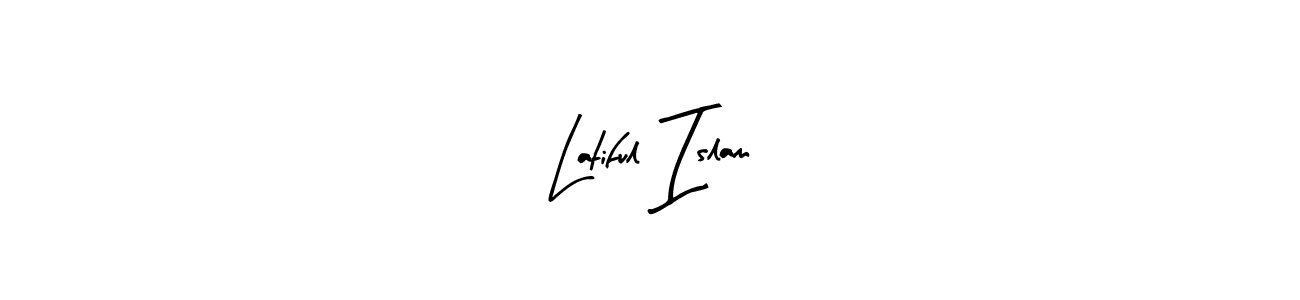 Arty Signature is a professional signature style that is perfect for those who want to add a touch of class to their signature. It is also a great choice for those who want to make their signature more unique. Get Latiful Islam name to fancy signature for free. Latiful Islam signature style 8 images and pictures png