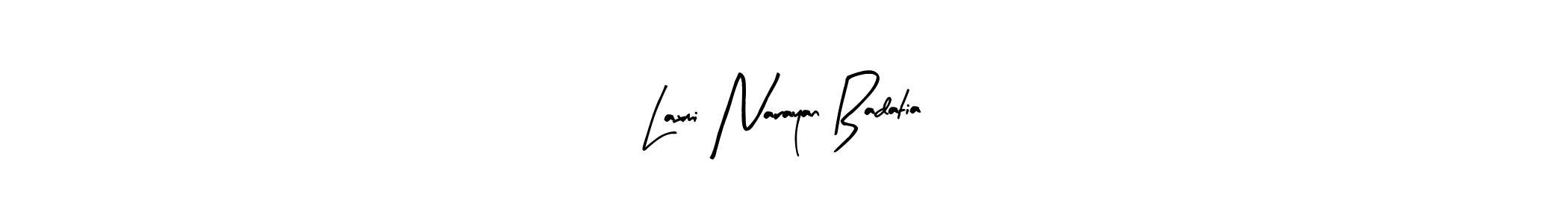 You can use this online signature creator to create a handwritten signature for the name Laxmi Narayan Badatia. This is the best online autograph maker. Laxmi Narayan Badatia signature style 8 images and pictures png