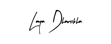 A stylish, flowing autograph style designed for name Laya Dharsikha using Arty Signature typography. Perfect for digital creative projects. Laya Dharsikha signature style 8 images and pictures png