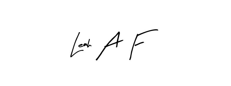 Make a beautiful signature design for name Leah A F. Use this online signature maker to create a handwritten signature for free. Leah A F signature style 8 images and pictures png