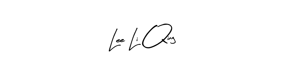 Make a beautiful signature design for name Lee Li Qing. With this signature (Arty Signature) style, you can create a handwritten signature for free. Lee Li Qing signature style 8 images and pictures png