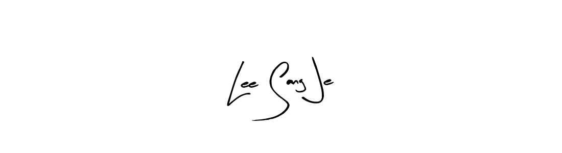 Make a beautiful signature design for name Lee Sang Je. With this signature (Arty Signature) style, you can create a handwritten signature for free. Lee Sang Je signature style 8 images and pictures png