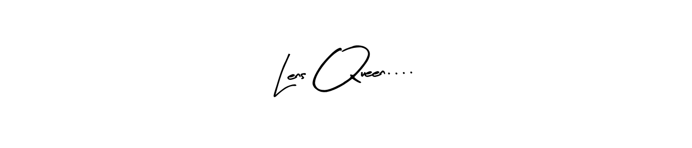 Also we have Lens Queen.... name is the best signature style. Create professional handwritten signature collection using Arty Signature autograph style. Lens Queen.... signature style 8 images and pictures png