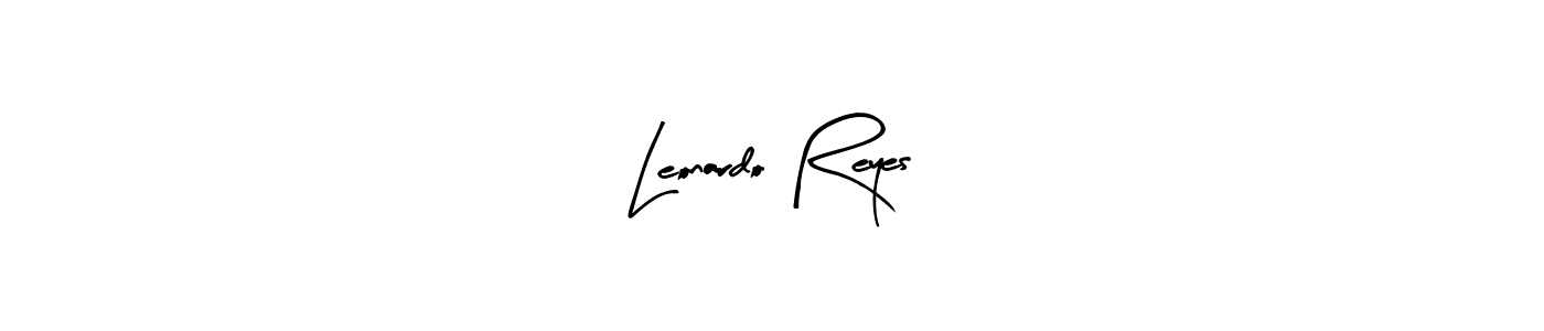 Create a beautiful signature design for name Leonardo Reyes. With this signature (Arty Signature) fonts, you can make a handwritten signature for free. Leonardo Reyes signature style 8 images and pictures png
