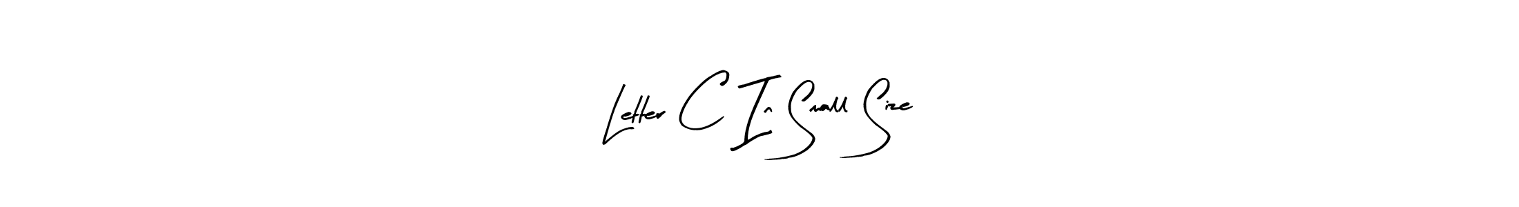 Arty Signature is a professional signature style that is perfect for those who want to add a touch of class to their signature. It is also a great choice for those who want to make their signature more unique. Get Letter C In Small Size name to fancy signature for free. Letter C In Small Size signature style 8 images and pictures png