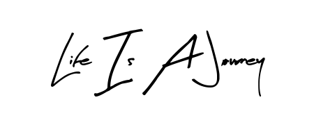 Transform the name Life Is A Journey into a signature masterpiece using Arty Signature font. Ideal for photographers, artists, and creators looking for watermarks. Life Is A Journey signature style 8 images and pictures png