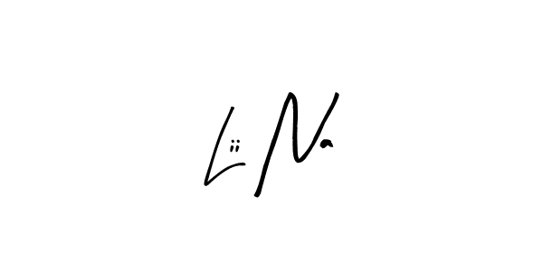 Make a beautiful signature design for name Lii Na. Use this online signature maker to create a handwritten signature for free. Lii Na signature style 8 images and pictures png