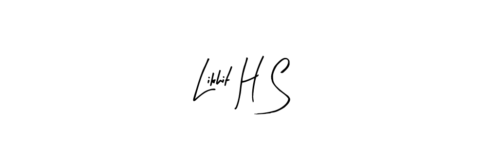 It looks lik you need a new signature style for name Likhit H S. Design unique handwritten (Arty Signature) signature with our free signature maker in just a few clicks. Likhit H S signature style 8 images and pictures png