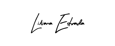 Generate high-definition signature styles for Liliana Estrada. The Arty Signature typeface ensures crisp legibility and sophisticated design. Liliana Estrada signature style 8 images and pictures png