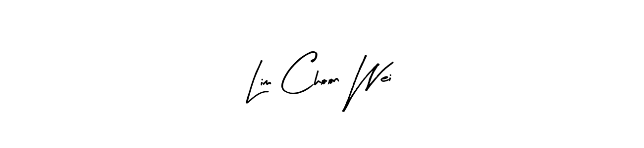 Use a signature maker to create a handwritten signature online. With this signature software, you can design (Arty Signature) your own signature for name Lim Choon Wei. Lim Choon Wei signature style 8 images and pictures png