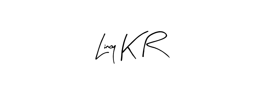 How to make Lincy K R signature? Arty Signature is a professional autograph style. Create handwritten signature for Lincy K R name. Lincy K R signature style 8 images and pictures png