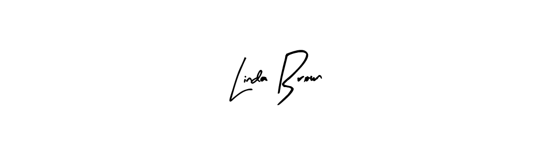 Design your own signature with our free online signature maker. With this signature software, you can create a handwritten (Arty Signature) signature for name Linda Brown. Linda Brown signature style 8 images and pictures png