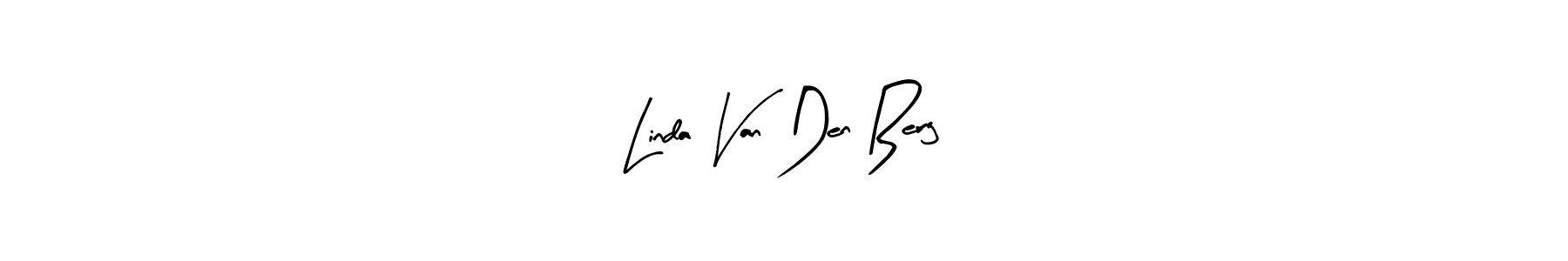 You should practise on your own different ways (Arty Signature) to write your name (Linda Van Den Berg) in signature. don't let someone else do it for you. Linda Van Den Berg signature style 8 images and pictures png