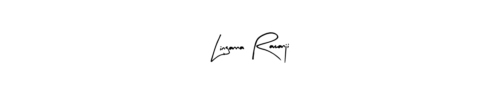 How to make Linganna Ramanji name signature. Use Arty Signature style for creating short signs online. This is the latest handwritten sign. Linganna Ramanji signature style 8 images and pictures png