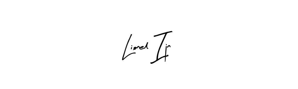 Best and Professional Signature Style for Lionel Ijn. Arty Signature Best Signature Style Collection. Lionel Ijn signature style 8 images and pictures png