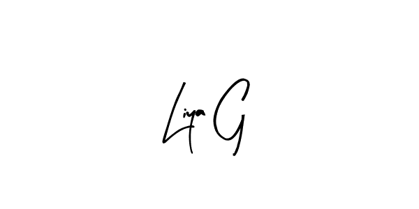 How to make Liya G signature? Arty Signature is a professional autograph style. Create handwritten signature for Liya G name. Liya G signature style 8 images and pictures png