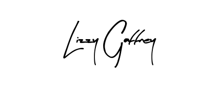 Personalize your online presence with Lizzy Gaffney signature rendered in elegant Arty Signature font. Great for website footers and blogs. Lizzy Gaffney signature style 8 images and pictures png