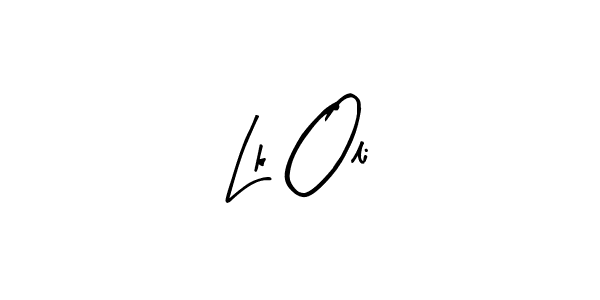 Also You can easily find your signature by using the search form. We will create Lk Oli name handwritten signature images for you free of cost using Arty Signature sign style. Lk Oli signature style 8 images and pictures png