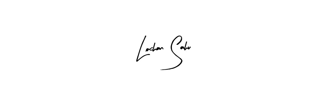Use a signature maker to create a handwritten signature online. With this signature software, you can design (Arty Signature) your own signature for name Lochan Sahu. Lochan Sahu signature style 8 images and pictures png