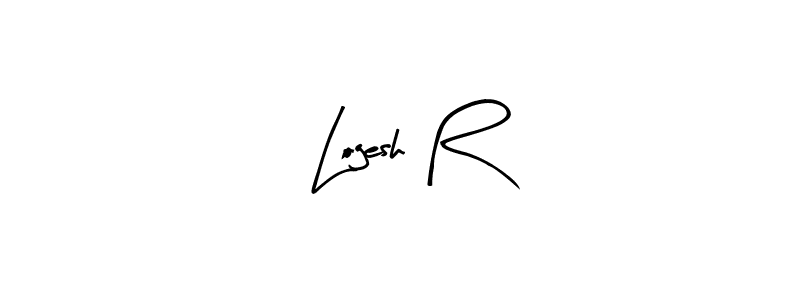 It looks lik you need a new signature style for name Logesh R. Design unique handwritten (Arty Signature) signature with our free signature maker in just a few clicks. Logesh R signature style 8 images and pictures png
