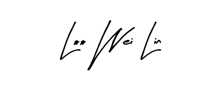 Build your personal autograph collection for name Loo Wei Lin with Arty Signature design. Browse, select, and save your favorites. Loo Wei Lin signature style 8 images and pictures png
