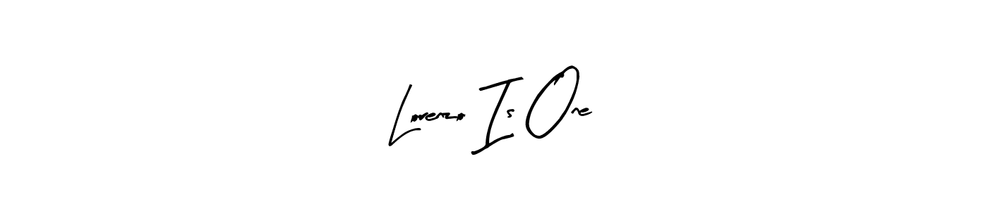 Also You can easily find your signature by using the search form. We will create Lorenzo Is One name handwritten signature images for you free of cost using Arty Signature sign style. Lorenzo Is One signature style 8 images and pictures png