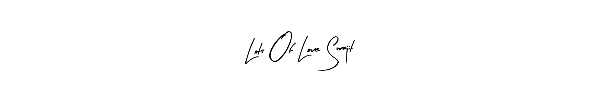 It looks lik you need a new signature style for name Lots Of Love Surajit. Design unique handwritten (Arty Signature) signature with our free signature maker in just a few clicks. Lots Of Love Surajit signature style 8 images and pictures png