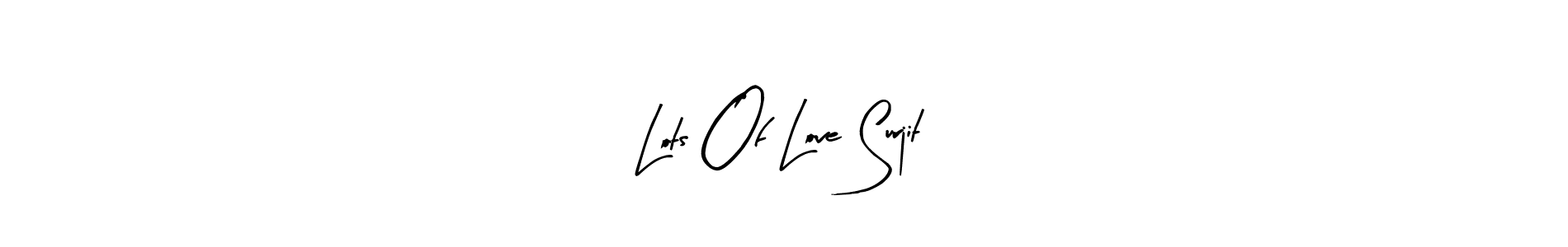 It looks lik you need a new signature style for name Lots Of Love Surjit. Design unique handwritten (Arty Signature) signature with our free signature maker in just a few clicks. Lots Of Love Surjit signature style 8 images and pictures png