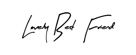 The Arty Signature font gives name Lovely Best Friend a signature that looks effortless yet distinguished. Download high-res PNG instantly. Lovely Best Friend signature style 8 images and pictures png