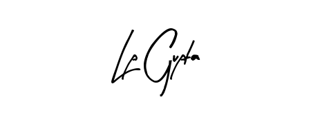 The Arty Signature handwriting style adds charm and authenticity to name Lp Gupta. A wonderful choice for personal thank-you notes. Lp Gupta signature style 8 images and pictures png