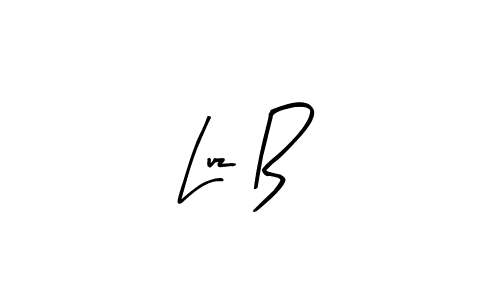 Use a signature maker to create a handwritten signature online. With this signature software, you can design (Arty Signature) your own signature for name Luz B. Luz B signature style 8 images and pictures png