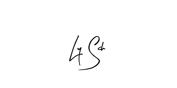 if you are searching for the best signature style for your name Ly Sch. so please give up your signature search. here we have designed multiple signature styles  using Arty Signature. Ly Sch signature style 8 images and pictures png