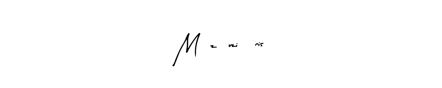 The best way (Arty Signature) to make a short signature is to pick only two or three words in your name. The name Mæzøuzi ânis include a total of six letters. For converting this name. Mæzøuzi ânis signature style 8 images and pictures png