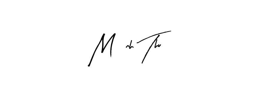 Design your own signature with our free online signature maker. With this signature software, you can create a handwritten (Arty Signature) signature for name Mình Thu. Mình Thu signature style 8 images and pictures png