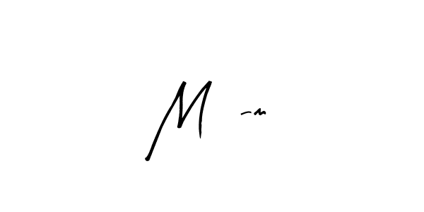 Mᴀ-m stylish signature style. Best Handwritten Sign (Arty Signature) for my name. Handwritten Signature Collection Ideas for my name Mᴀ-m. Mᴀ-m signature style 8 images and pictures png