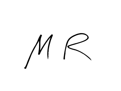 Once you've used our free online signature maker to create your best signature Arty Signature style, it's time to enjoy all of the benefits that M  R name signing documents. M  R signature style 8 images and pictures png