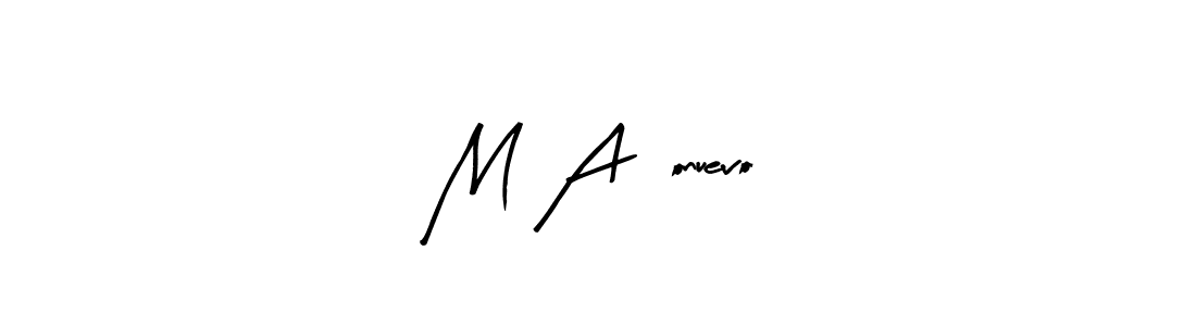 Also we have M Añonuevo name is the best signature style. Create professional handwritten signature collection using Arty Signature autograph style. M Añonuevo signature style 8 images and pictures png