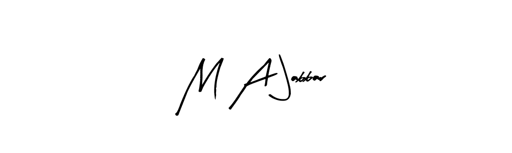 How to make M A Jabbar name signature. Use Arty Signature style for creating short signs online. This is the latest handwritten sign. M A Jabbar signature style 8 images and pictures png