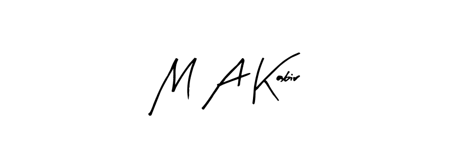 Also You can easily find your signature by using the search form. We will create M A Kabir name handwritten signature images for you free of cost using Arty Signature sign style. M A Kabir signature style 8 images and pictures png