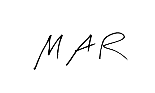 Best and Professional Signature Style for M A R. Arty Signature Best Signature Style Collection. M A R signature style 8 images and pictures png