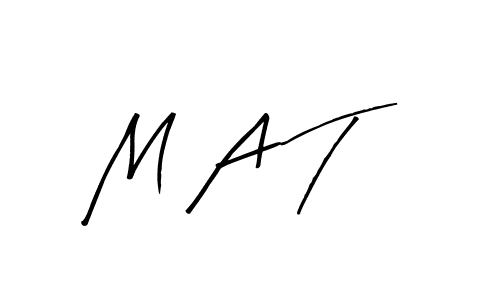 How to make M A T signature? Arty Signature is a professional autograph style. Create handwritten signature for M A T name. M A T signature style 8 images and pictures png