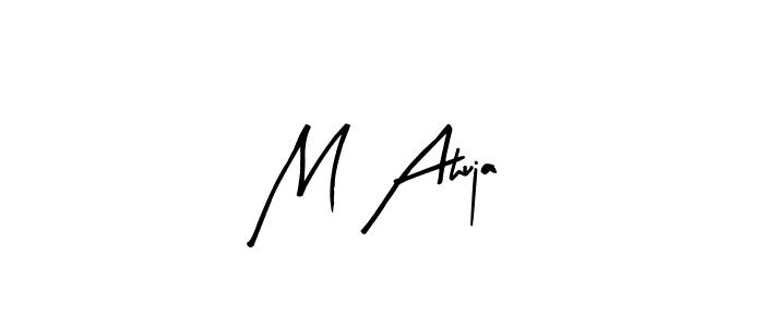 You can use this online signature creator to create a handwritten signature for the name M Ahuja. This is the best online autograph maker. M Ahuja signature style 8 images and pictures png