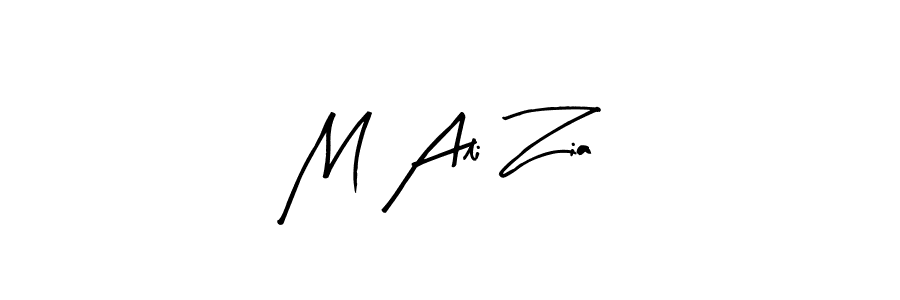 Make a beautiful signature design for name M Ali Zia. With this signature (Arty Signature) style, you can create a handwritten signature for free. M Ali Zia signature style 8 images and pictures png