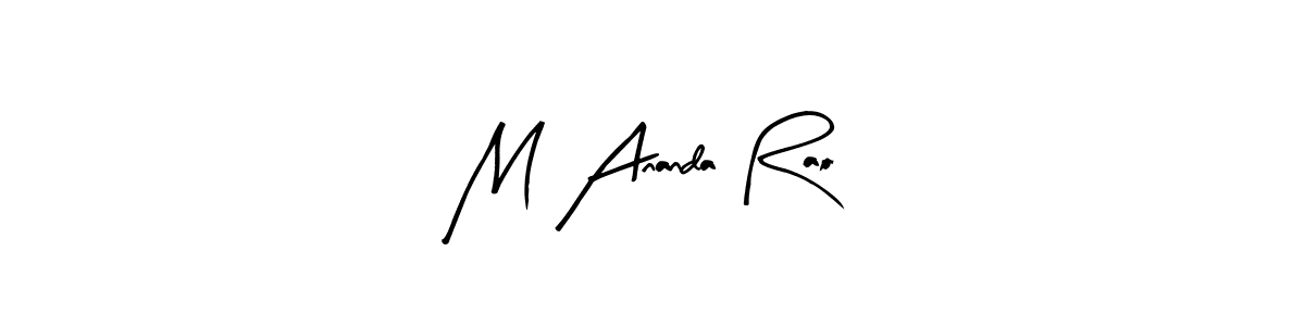 It looks lik you need a new signature style for name M Ananda Rao. Design unique handwritten (Arty Signature) signature with our free signature maker in just a few clicks. M Ananda Rao signature style 8 images and pictures png