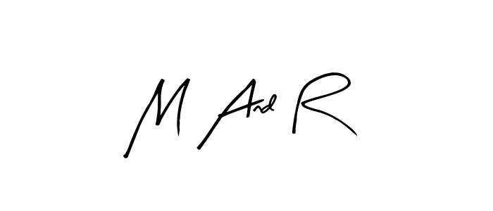 Also we have M And R name is the best signature style. Create professional handwritten signature collection using Arty Signature autograph style. M And R signature style 8 images and pictures png