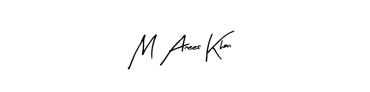 Use a signature maker to create a handwritten signature online. With this signature software, you can design (Arty Signature) your own signature for name M Anees Khan. M Anees Khan signature style 8 images and pictures png