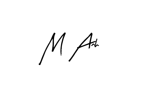 This is the best signature style for the M Anh name. Also you like these signature font (Arty Signature). Mix name signature. M Anh signature style 8 images and pictures png