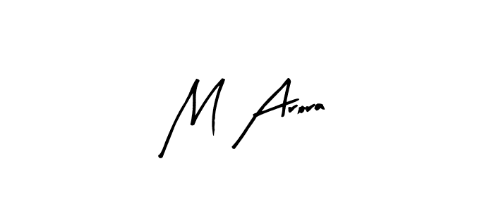 How to make M Arora name signature. Use Arty Signature style for creating short signs online. This is the latest handwritten sign. M Arora signature style 8 images and pictures png