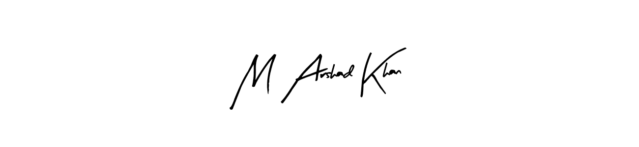 M Arshad Khan stylish signature style. Best Handwritten Sign (Arty Signature) for my name. Handwritten Signature Collection Ideas for my name M Arshad Khan. M Arshad Khan signature style 8 images and pictures png