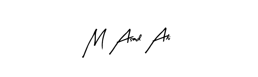 Here are the top 10 professional signature styles for the name M Asad Ali. These are the best autograph styles you can use for your name. M Asad Ali signature style 8 images and pictures png